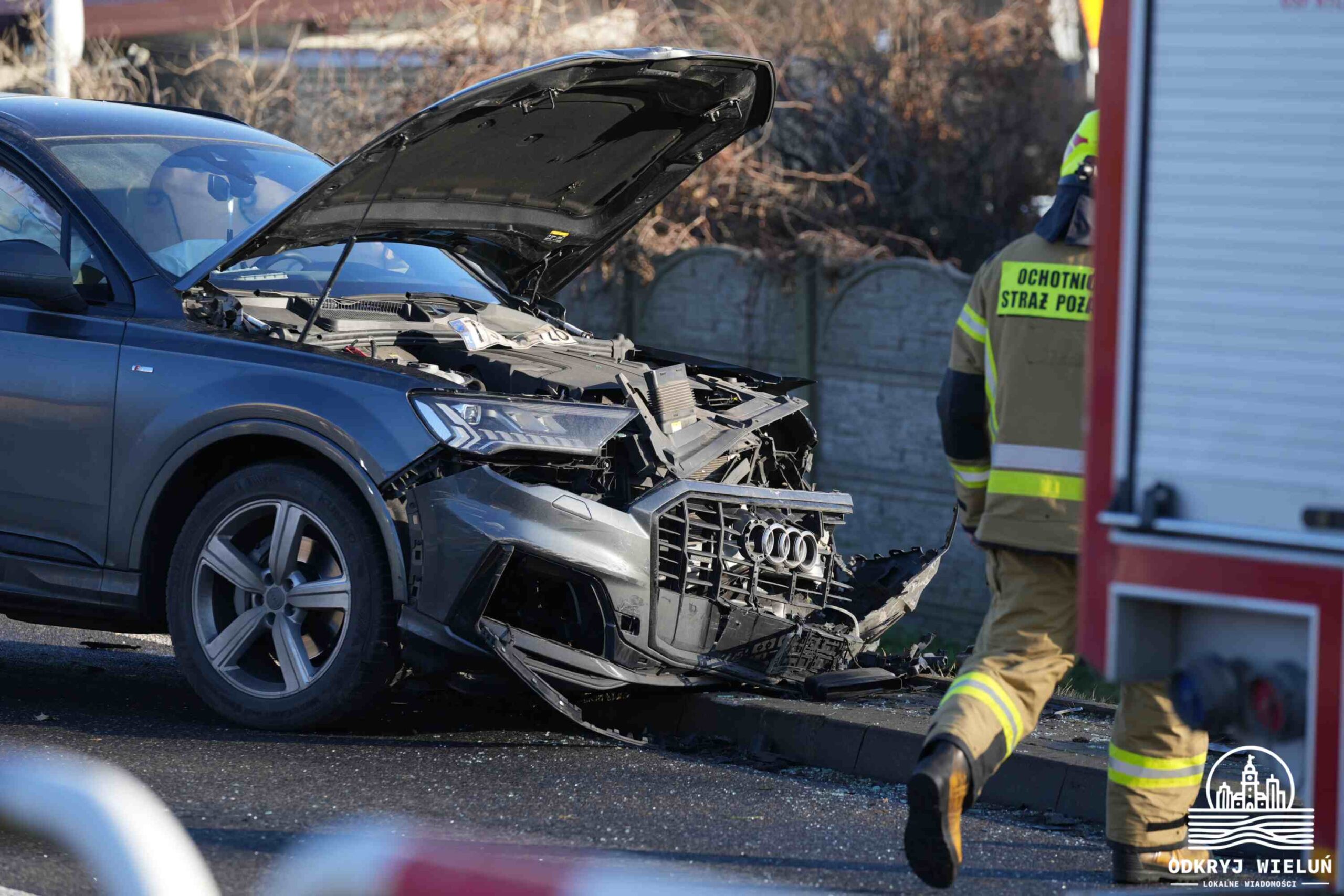 WYPADEK W RYCHŁOCICACH