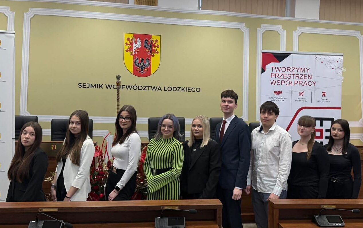 uczniowie zs3 w Wieluniu