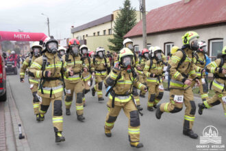 bieg strażaka
