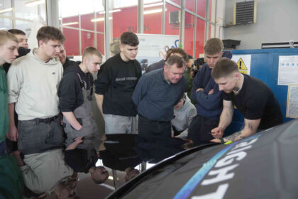 zs2 Wielun uczniowie podczas szkolenia